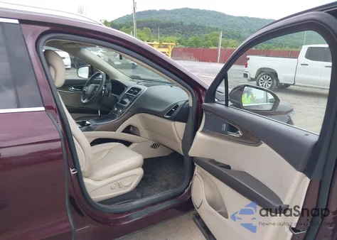 2019 Lincoln Nautilus Select из США, поврежденный, VIN 2LMPJ8K93KBL12188